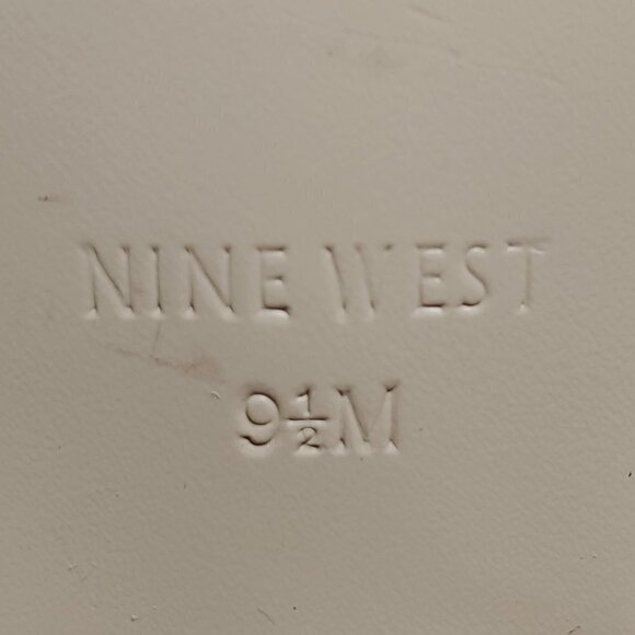 Nine West Countou Ankle Wrap Leather Heels - Picture 6 of 9